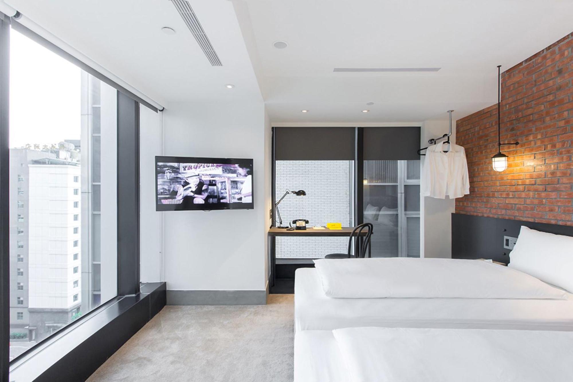 Check Inn Taipei Songjiang Buitenkant foto